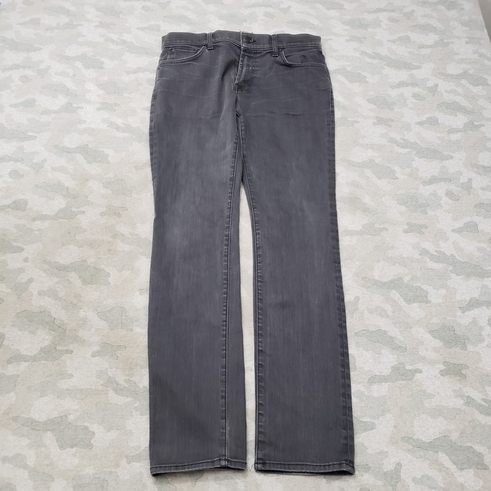 7 For All Mankind Jeans Mens 33 Gray Pockets Paxtyn Skinny